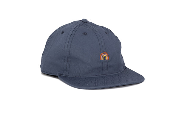 sunski rainbow hat slate three quarter angle