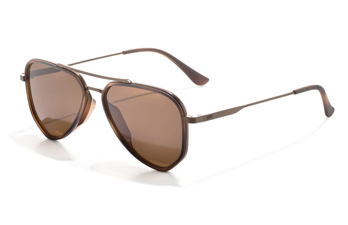Polarized Aviator Sunglasses for Small Face Women Men, 100% UV400  Protection, 52MM (Black/Black Lens)