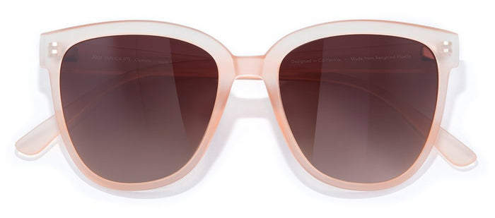 sunski camina blush terra fade front angle
