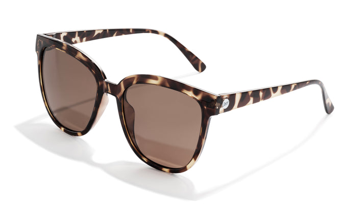 sunski camina tortoise amber three quarter angle