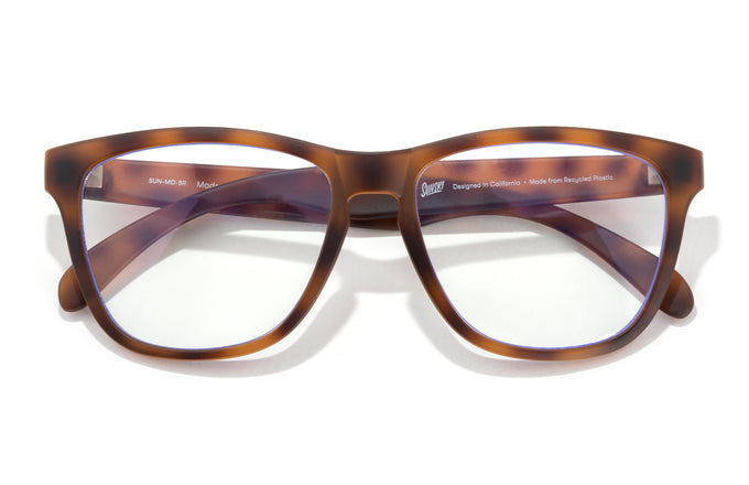 sunski classic blue light tortoise front angle