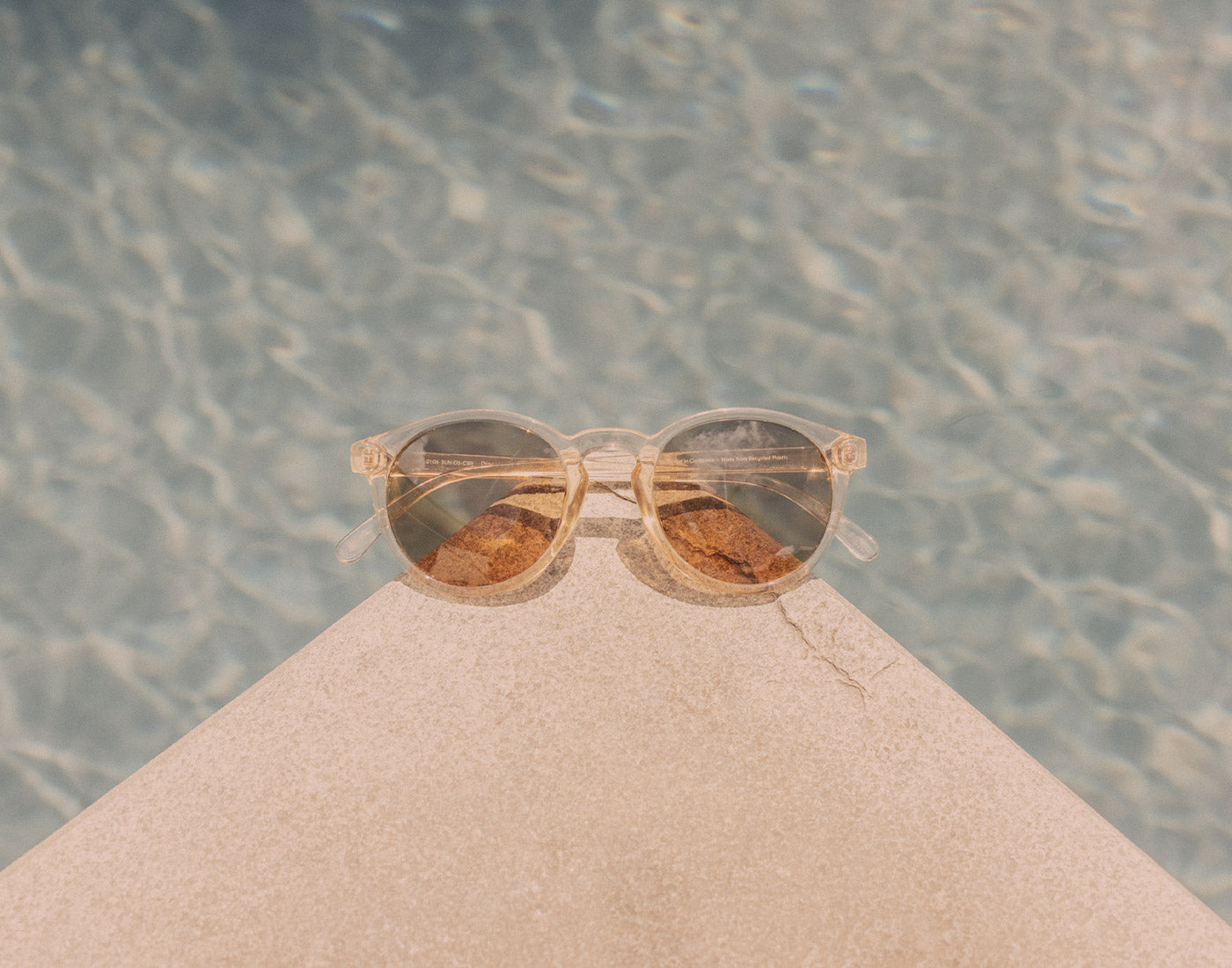 sunski dipsea sunglasses by pool