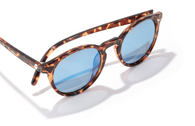 sunski dipsea tortoise aqua three quarter aerial view