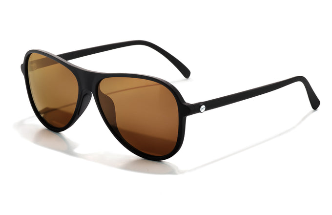 sunski foxtrot black bronze three quarter angle