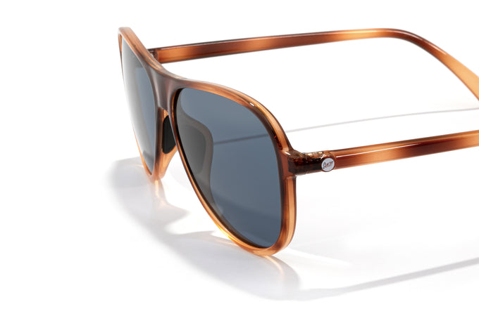 sunski foxtrot caramel midnight close up side profile