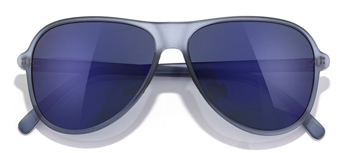 sunski foxtrot navy indigo front angle