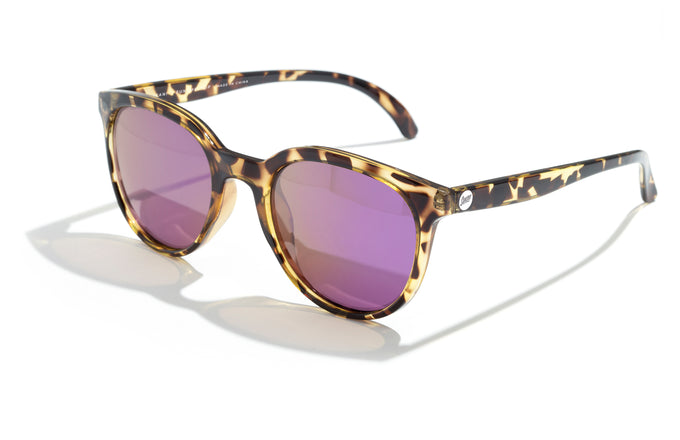 sunski makani tortoise purple three quarter angle
