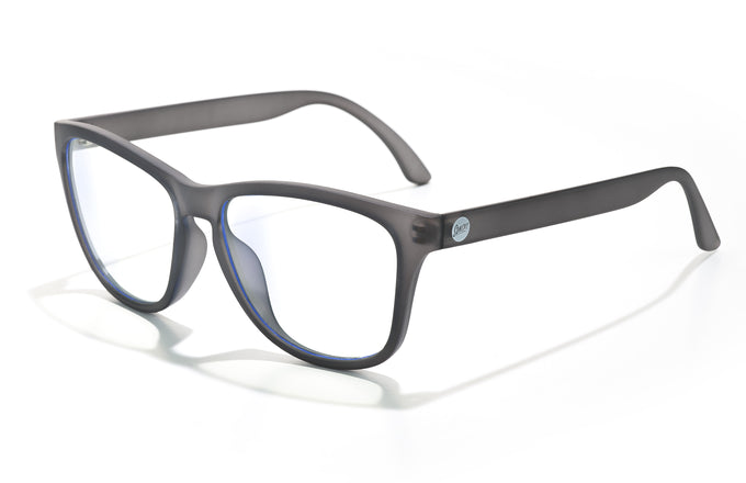 sunski mini headland blue light grey three quarter angle