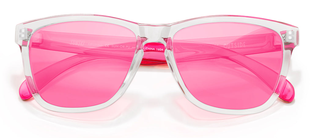 Sunski Original Clear Pink 