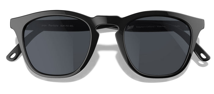 sunski portola black slate front angle