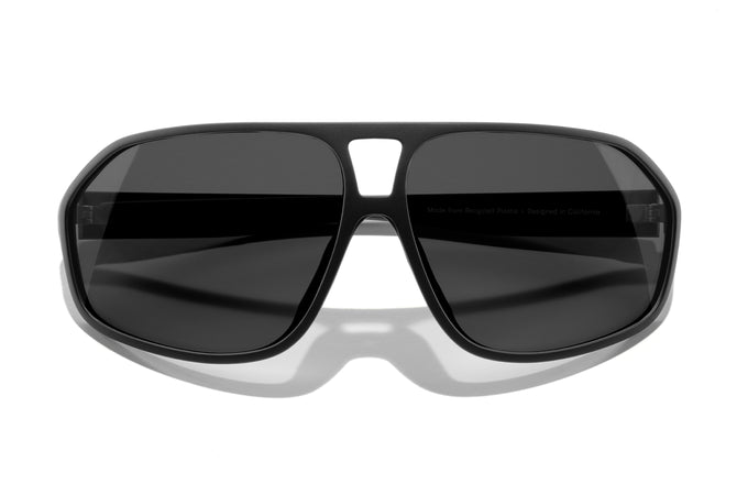 Buy FLOYD Black Frame Black Lens UV Protected Fashion Square Sunglasses |  Shoppers Stop