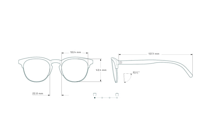 sunski avila black slate measurement sketch