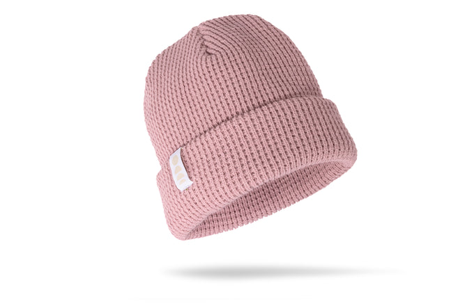 sunski winter sun beanie rose floating